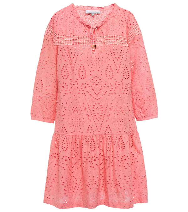  Heidi Klein Heidi Klein Broderie Anglaise Cotton Minidress 