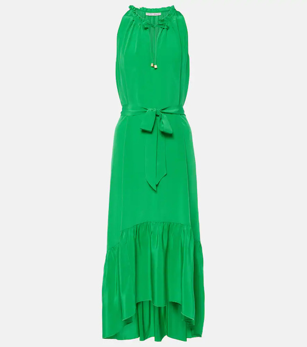  Heidi Klein Heidi Klein Chamarel Silk Crãªpe De Chine Midi Dress 