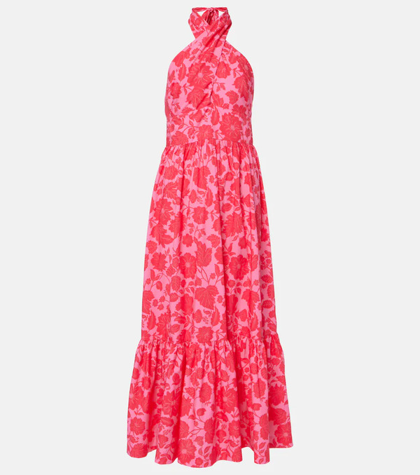  Heidi Klein Heidi Klein Fairhaven Floral Cotton-blend Maxi Dress 