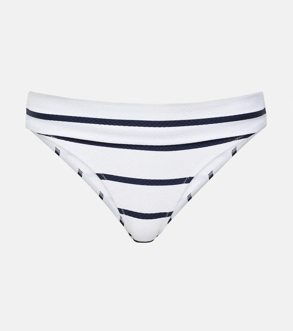  Heidi Klein Heidi Klein Fold Over Striped Bikini Bottom 