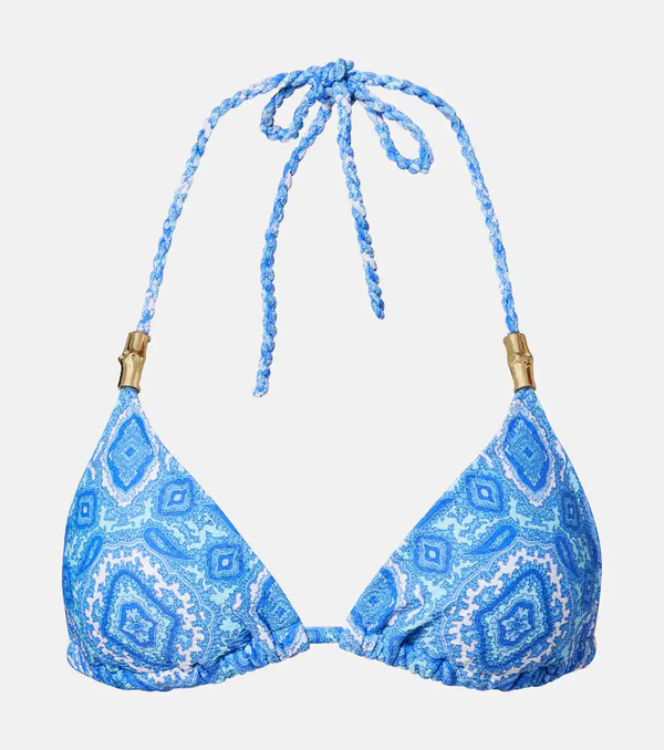  Heidi Klein Heidi Klein Mykonos Printed Bikini Top 