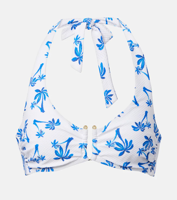  Heidi Klein Heidi Klein Palm Beach Printed Bikini Top 
