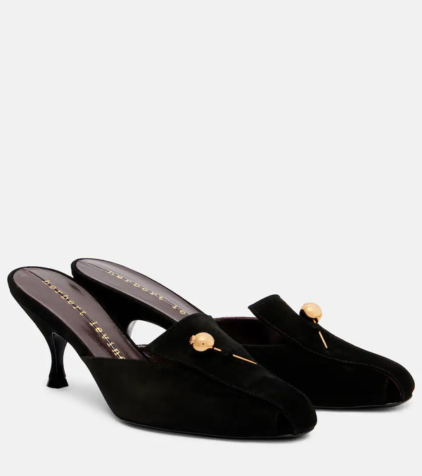  Herbert Levine Herbert Levine Aperitif 70 Suede Mules 