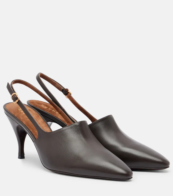  Herbert Levine Herbert Levine Cover Up 80 Leather Slingback Pumps 