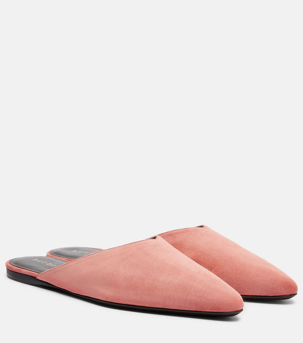  Herbert Levine Herbert Levine Homebody Suede Mules 