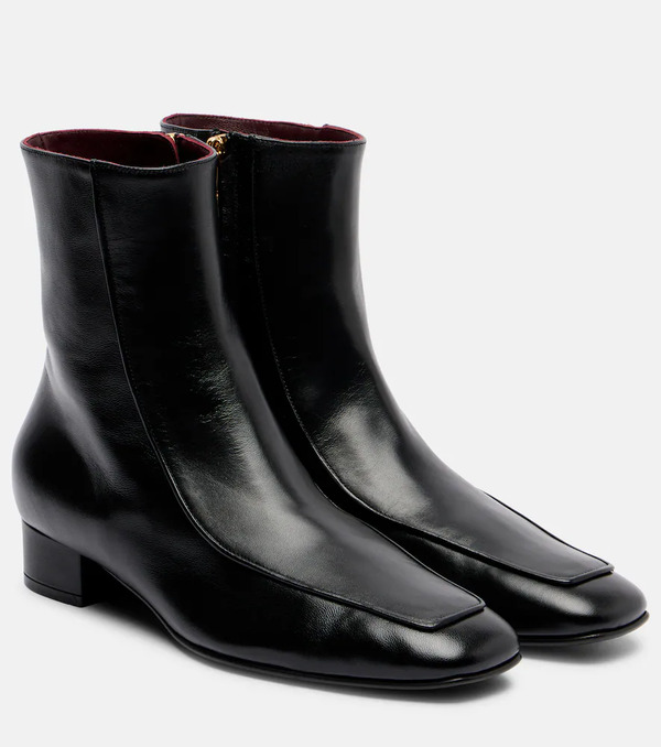  Herbert Levine Herbert Levine Shadow Ban 30 Leather Ankle Boots 