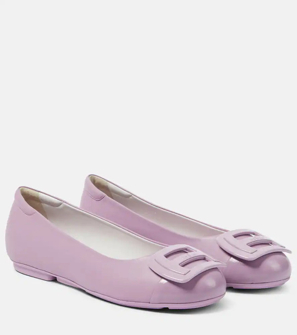  Hogan Hogan H661 Leather Ballet Flats 