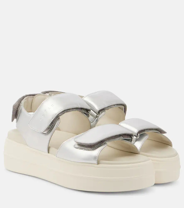  Hogan Hogan H680 Leather Sandals 