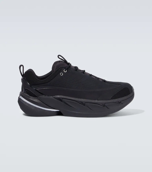  Hoka One One Hoka One One Elevon X Leather-trimmed Sneakers 
