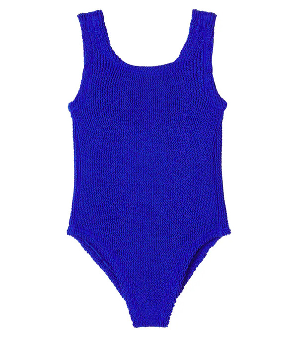  Hunza G Kids Hunza G Kids Alva Bow-detail Swimsuit 