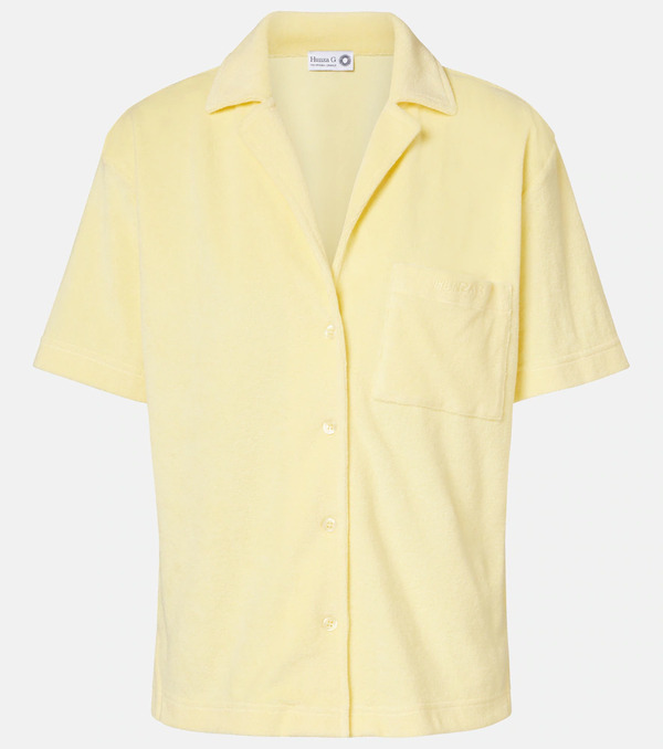  Hunza G Hunza G Resort Cotton Terry Shirt 