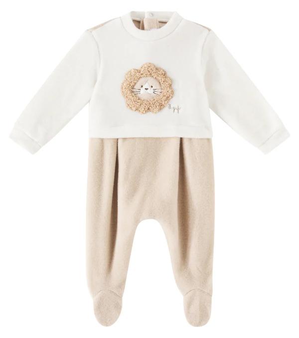  Il Gufo Il Gufo Baby Patch-appliquã© Onesie 