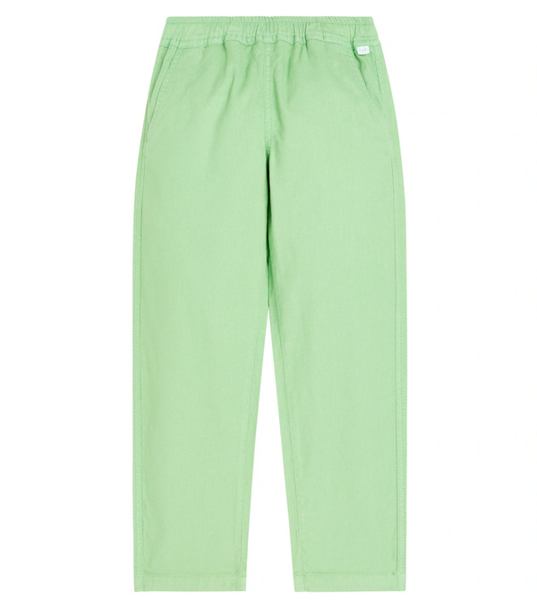 Il Gufo Il Gufo Cotton And Linen-blend Straight Pants 