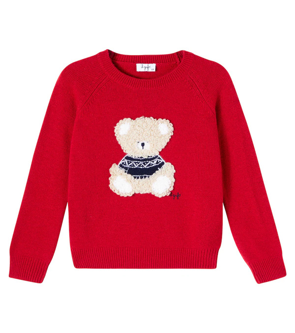  Il Gufo Il Gufo Intarsia Wool Sweater 