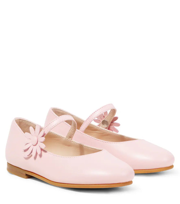  Il Gufo Il Gufo Leather Ballet Flats 