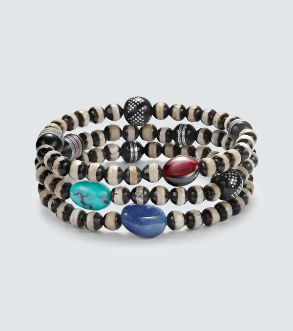  Ileana Makri Ileana Makri Set Of 3 Beaded Bracelets 