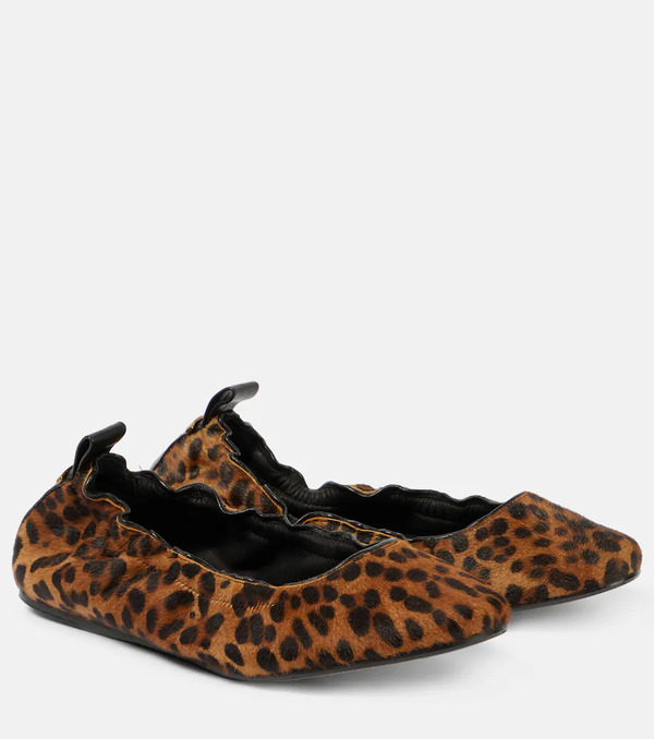  Isabel Marant Isabel Marant Belna Calf Hair Ballet Flats 