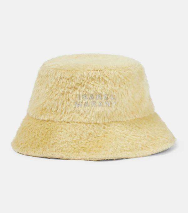  Isabel Marant Isabel Marant Denji Embroidered Wool Bucket Hat 