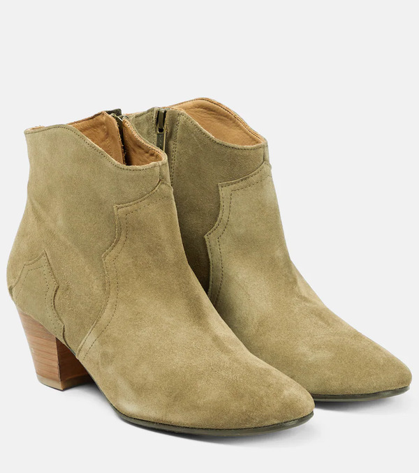  Isabel Marant Isabel Marant Dicker Suede Ankle Boots 