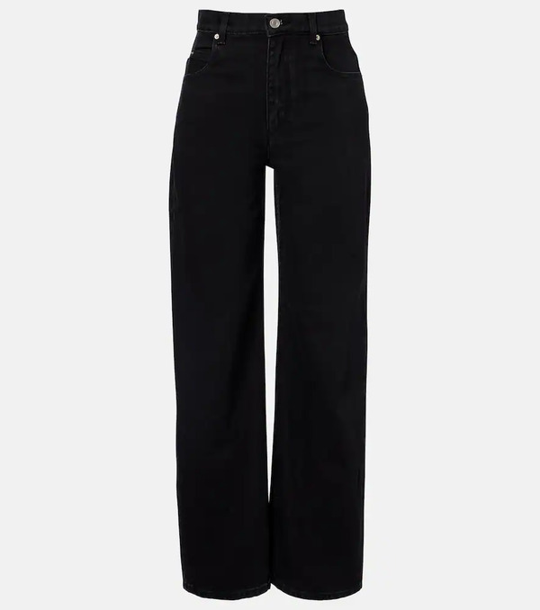  Isabel Marant Isabel Marant Dromie Mid-rise Straight Jeans 