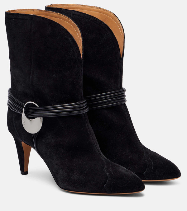  Isabel Marant Isabel Marant Dytho Suede Ankle Boots 