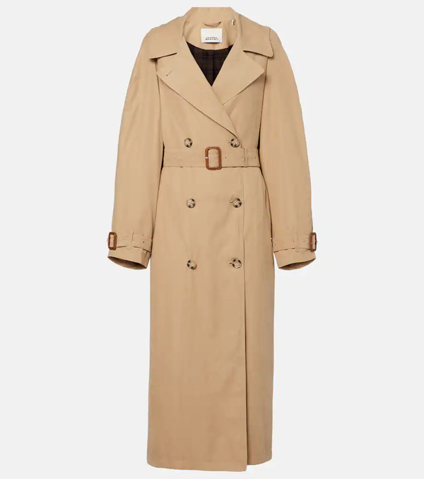  Isabel Marant Isabel Marant Elea Belted Double-breasted Coat 