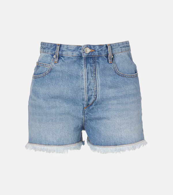  Isabel Marant Isabel Marant Lesia High-rise Denim Shorts 