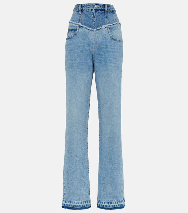  Isabel Marant Isabel Marant Noemie High-waisted Denim Jeans 