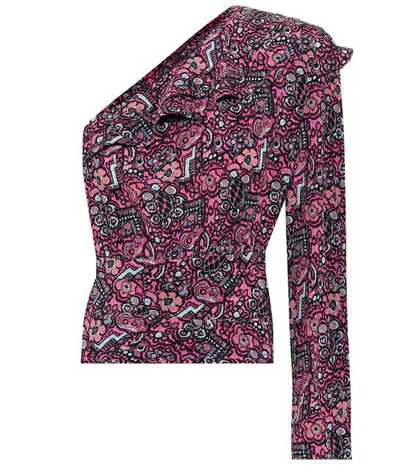  Isabel Marant Isabel Marant Rafiki Stretch-silk Top 