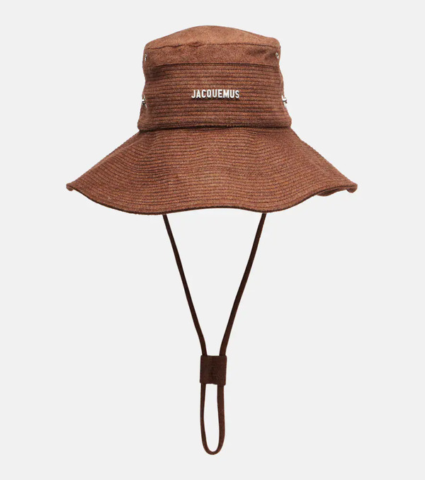  Jacquemus Jacquemus Artichaut Canvas Bucket Hat 