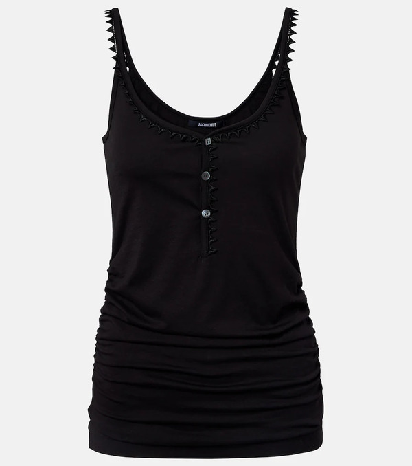  Jacquemus Jacquemus Clavela Cotton Tank Top 