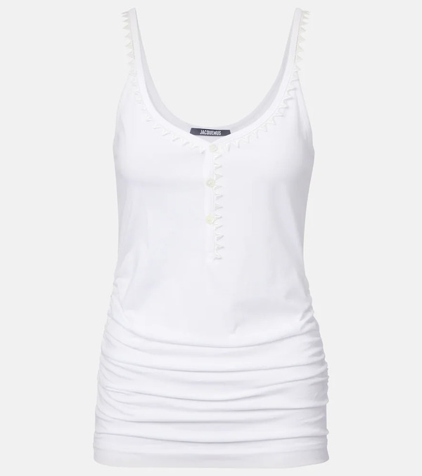  Jacquemus Jacquemus Clavela Cotton Tank Top 
