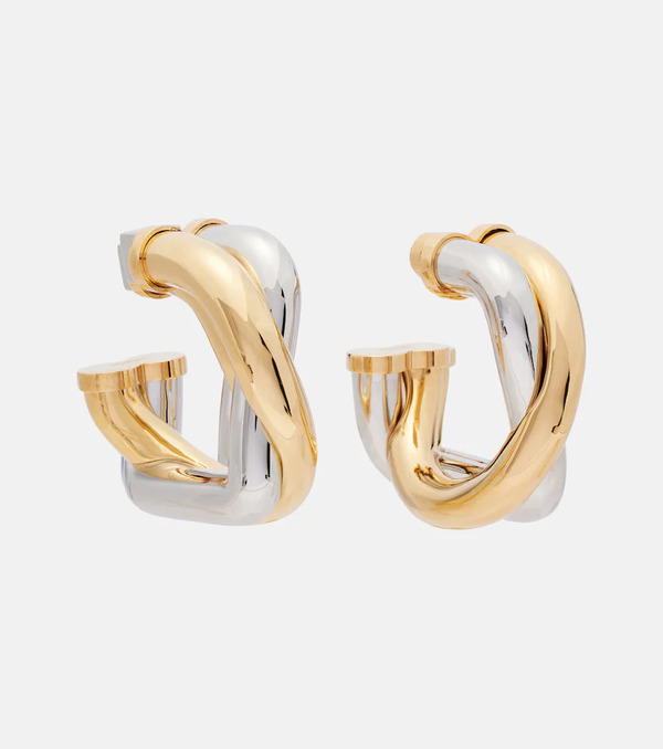  Jacquemus Jacquemus Doppio Hoop Earrings 