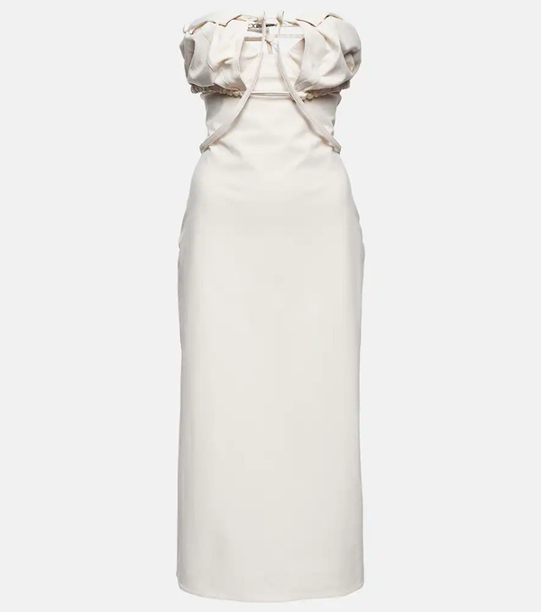  Jacquemus Jacquemus La Robe Bikini Cotton-blend Midi Dress 