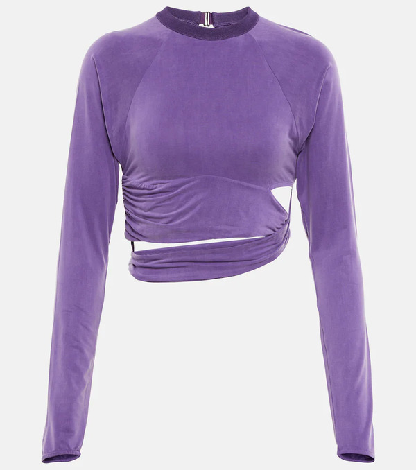  Jacquemus Jacquemus Le T-shirt Espelho Cutout Crop Top 