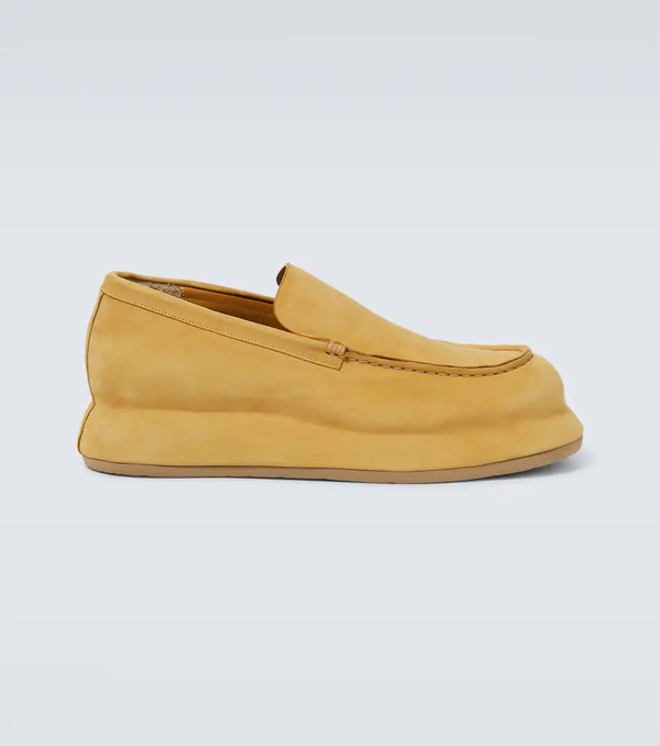  Jacquemus Jacquemus Les Mocasins Bricciola Suede Platform Loafers 