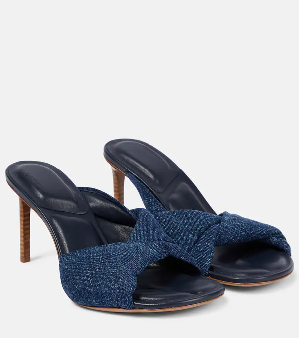  Jacquemus Jacquemus Les Mules Bagnu Denim Mules 