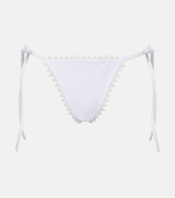  Jacquemus Jacquemus Picot Embroidered Bikini Bottoms 