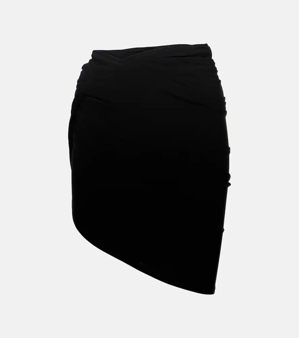  Jacquemus Jacquemus The Drapeado Jersey Miniskirt 