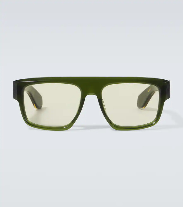  Jacques Marie Mage Jacques Marie Mage X George Cortina Ritz Flat-top Sunglasses 