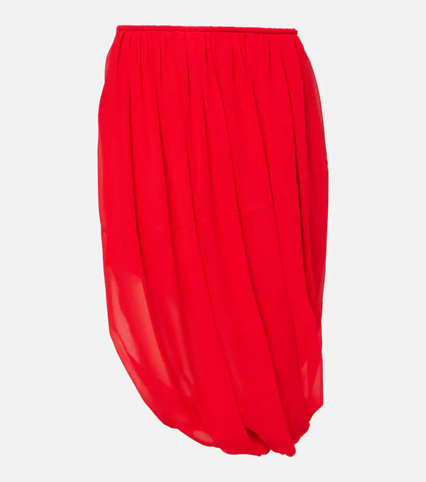  Jacques Wei Jacques Wei Chiffon Midi Skirt 
