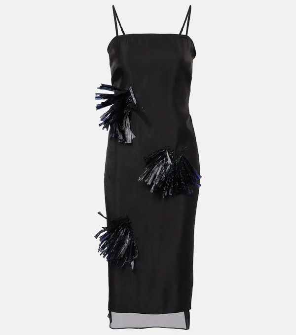  Jacques Wei Jacques Wei Embroidered Maxi Dress 