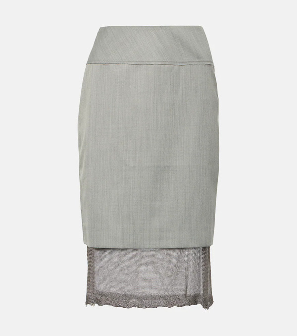  Jacques Wei Jacques Wei Midi Skirt 