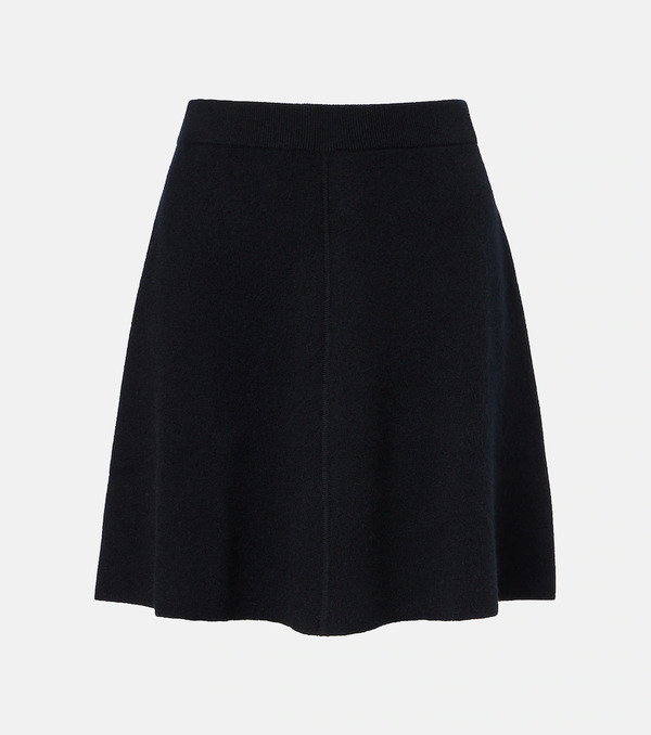  Jardin Des Orangers Jardin Des Orangers Wool And Cashmere Miniskirt 