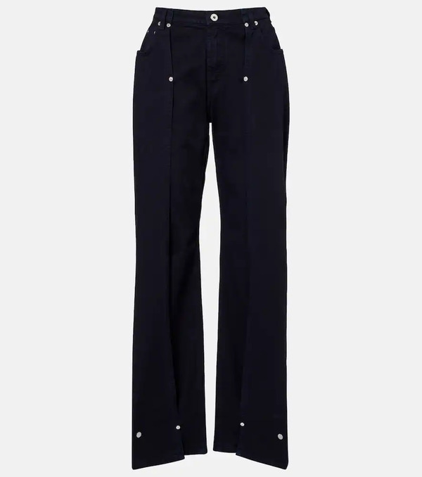  Jean Paul Gaultier Jean Paul Gaultier Low-rise Wide-leg Jeans 