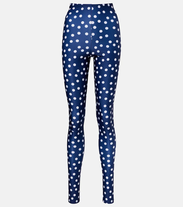  Jean Paul Gaultier Jean Paul Gaultier Polka-dot Jersey Leggings 