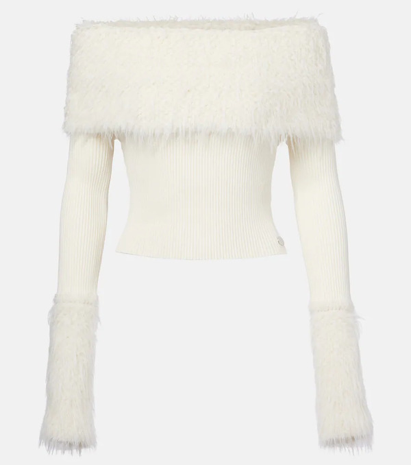  Jean Paul Gaultier Jean Paul Gaultier Ribbed-knit Top 
