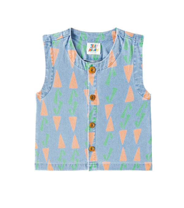  Jellymallow Jellymallow Carrot Denim Vest 