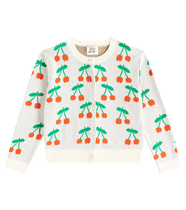  Jellymallow Jellymallow Cherry Cotton Cardigan 