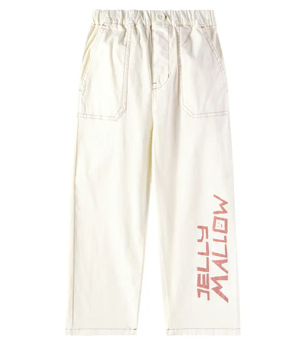 Jellymallow Jellymallow Jm Cotton-blend Straight Pants 
